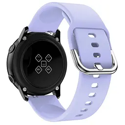 Ремінець Universal 20 mm Silicone Design Samsung/Amazfit/Huawei Elegant Purple