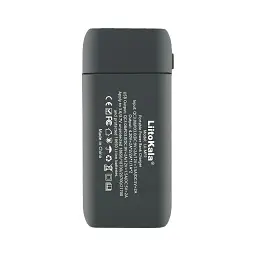 Зарядний пристрій для акумуляторів Liitokala 2 Slots, w func. Powerbank/PD/QC, USB/Type-C, LED disp, 18650/21700 (Lii-MP2) - мініатюра 3