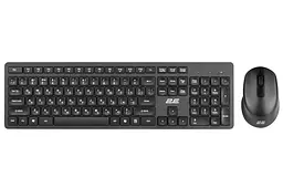 Бездротовий комплект клавіатура + миша 2E MK420 BLACK - мініатюра 1