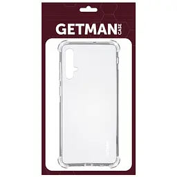 TPU чохол Getman Ease logo посилені кути для Huawei Honor 20 / Nova 5T Безбарвний прозорий - мініатюра 2