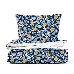 Дитяча постіль без простирадла BLUE FLOWERS COSAS (4822052098103)