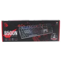 Клавіатура дротова A4Tech Bloody B500N Grey - мініатюра 5