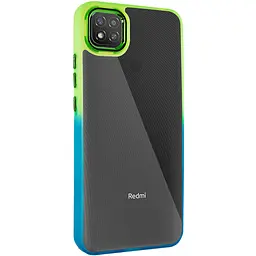 Чохол Epik TPU+PC Fresh sip series для Xiaomi Redmi 9C Бірюзовий / Лимонний - мініатюра 2