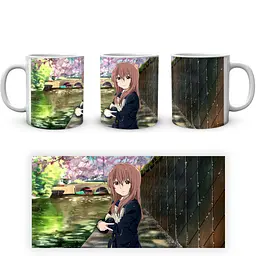 Кухоль GeekLand Silent Voice Форма голосу Нішимія SV 02.20 330 мл білий - мініатюра 4