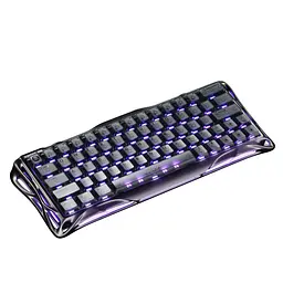 Клавіатура GravaStar Mercury V60 UFO Magnetic Gaming 8K USB-A RGB Gunmetal Smoke (GSV60PRO_XTAL_S_BLK) - мініатюра 2
