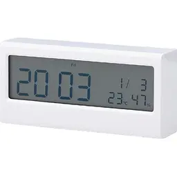 Годинник-термогігрометр Kaco Lemo Timer K1422 білий [104377]