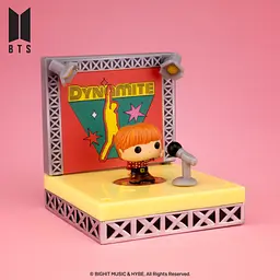 Набір ігрових фігурок Funko Bitty POP! Stages BTS Джін Dynamite (86737) - мініатюра 4