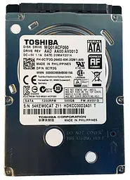 Жорсткий диск Toshiba 2.5 500Gb MQ01ACF050 (MQ01ACF050)