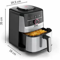 Мультипіч Tefal Easy Fry Silence Smart 1670 Вт сіра (EY572DE1) - мініатюра 3