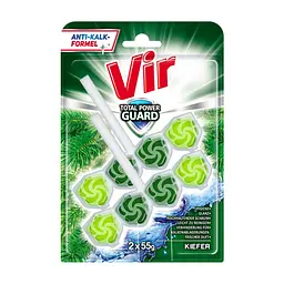 Туалетный блок Vir Total Power Guard Хвоя 2x55 г (3801003002179)