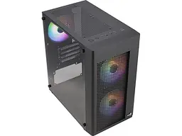Корпус Aerocool Hexform-G-BK-v2 600W Black (ACCX-PV38004.11) - мініатюра 3