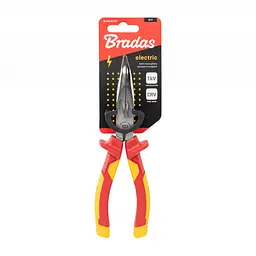 Плоскогубці зігнуті Bradas ELECTRIC, 190 мм, VDE, 1 кВ (DIY-PL1013/7) - мініатюра 3