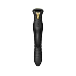 Вібратор-кролик Zalo Mose Rabbit Thruster 25.7 см чорний - мініатюра 3