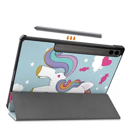 Чохол HardPrinted з малюнком Samsung Galaxy Tab S9/S9 Fe Єдинорожка - мініатюра 2