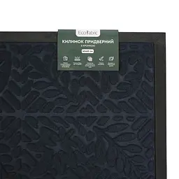 Килимок придверний Eco Fabric Листя з кромкою синій 40 х 60 см (4060-109) - мініатюра 8
