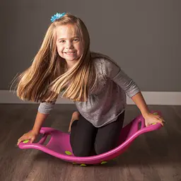 Гойдалка-балансир Fat Brain Toys Teeter Popper з присосками рожевий (F0953ML) - мініатюра 3