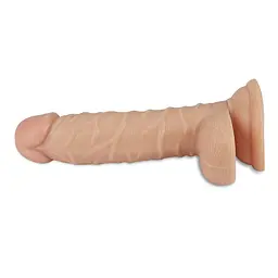 Вібратор Real Extreme Vibrating Dildo 7.5" - мініатюра 2
