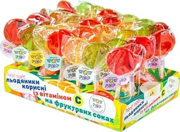 Льодяник WOW POP з вітаміном С