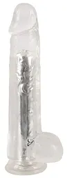 Вібратор - Crystal Clear Vibrator 24.5 см - мініатюра 2
