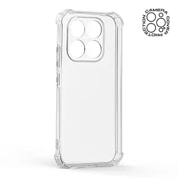 Прозрачный чехол для Xiaomi 17 5G с защитой камеры и усиленными бортиками, тонкий, силиконовый, бесцветный, ударопрочный, противоударный бампер с закрытой камерой, ArmorStandart (ARM87861) - мініатюра 2