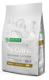 Сухий корм із ягнятиною для дорослих собак малих порід Superior Care White Dogs Adult Small and Mini Breeds 10 кг
