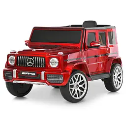 Джип дитячий 12V 2.4G 2x30W MP3 EVA шкіра червоний (M 4214EBLRS-3)