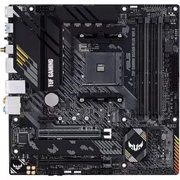 Материнська плата Asus TUF Gaming AM4 (B550) B550M-PLUS WIFI II, B550, 4xDDR4, CrossFire, Int.Video(CPU), 4xSATA3, 2xM.2, 1xPCI-E 16x 4.0, 1xPCI-E 16x 3.0, 1xPCI-E 1x 3.0, ALC S1200A, RTL8125B, WiFi 6, Bluetooth 5.2, 8xUSB3.2/6xUSB2.0, HDMI/DP, MicroATX