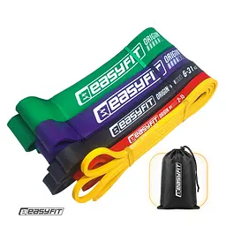 Гумові петлі EasyFit: набір 1-65 кг (5 шт)