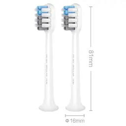 Насадка для зубної електрощітки Xiaomi Dr. Bei C1/S7 Regular Gum (RG01) 2 шт. - мініатюра 4