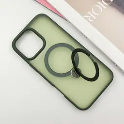 Чохол Ummi Colorful with MagSafe HQ Ring для Apple iPhone 16 Pro (6.3) Green - мініатюра 3