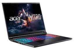 Ноутбук Acer Nitro V 16S AI ANV16S-61-R9MB (NH.QXNEU.004) Obsidian Black - мініатюра 2