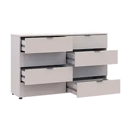 Комод Doros Рон 8 Кашемір 8 Шухлядок 130х38х81 (41516171) - мініатюра 6