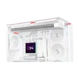 Система рідинного охолодження Lian Li HydroShift II LCD-S 360N FANLESS, Black (G89.GHS2LCDS36NB.00) - мініатюра 3