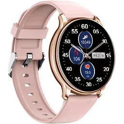 Смарт-годинник жіночий Uwatch Melisia Gold Rubber 2 ремінця Золотий (3169) - мініатюра 8