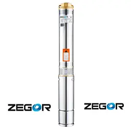 Насос глибинний відцентровий Zegor 4SDM211-0,55 кабель 8 м + ремкомплект 30412 - мініатюра 2