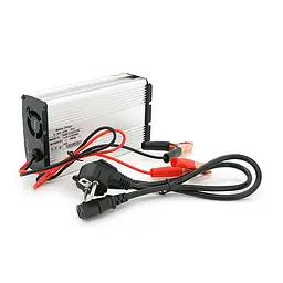 Універсальне ЗУ для акумулятора BPC 24V 10A (AGM, GEL), AC220V, DC14,5, Струм заряду 24V/10A, LCD, крокодили - мініатюра 4