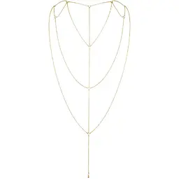 Ланцюжок для спини Bijoux Indiscrets Magnifique Back and Cleavage Chain (золотистий)