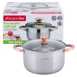 Каструля Kamille KM-4934 5.0л