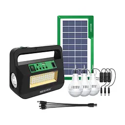 Ліхтар NEWVEW комплект NV-T220 Solar Panel 4500mAh (NWVW-NV-T220-GN)