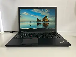 Ноутбук Lenovo Thinkpad P50 15.6" (i7-6820HQ / 16GB / SSD 240GB / Quadro M2000M 4GB / 1920x1080 IPS) Refurbished - мініатюра 2