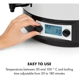 Стерилізатор Klarstein KonfiStar 60 Digital (10034241) - мініатюра 5