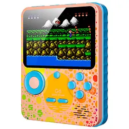 Ретро ігрова приставка SUP G6 Game Box Portable 500-games + Powerbank Pink [85277] - мініатюра 1