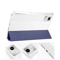 Чохол-книжка BeCover Soft Edge з кріпленням для стілусу для Lenovo Tab M11 -2024 TB-TB330FU/Xiaoxin Pad 11 -2024 11" Deep Blue (712539) - мініатюра 2