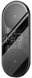 Бездротовий зарядний пристрій Baseus Digital LED Display 2-in-1 20W WXSX010101 Black