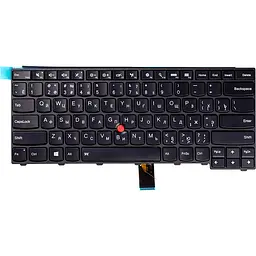 Клавіатура для ноутбука LENOVO Thinkpad T440, E431 чорний, підсвічування