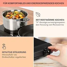 Варильна поверхня електрична Klarstein Cookbuddy (10035705) - мініатюра 7