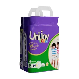 Підгузки Unijoy baby Premium S (3-6 кг) 24 шт (6973920541011)