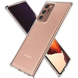 Оригінальний чохол Spigen Ultra Hybrid для Samsung Galaxy Note 20 Ultra (6.9") Crystal Clear (ACS01393) - мініатюра 4