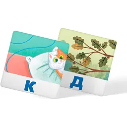 Розумні картки Кристал Бук Читаємо по буквах 30 карток (F00031938)  - мініатюра 6
