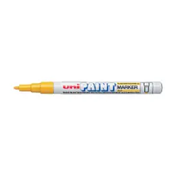 Маркер UNI перманентний Paint Жовтий 0.8-1.2 мм (PX-21.Yellow) - мініатюра 1